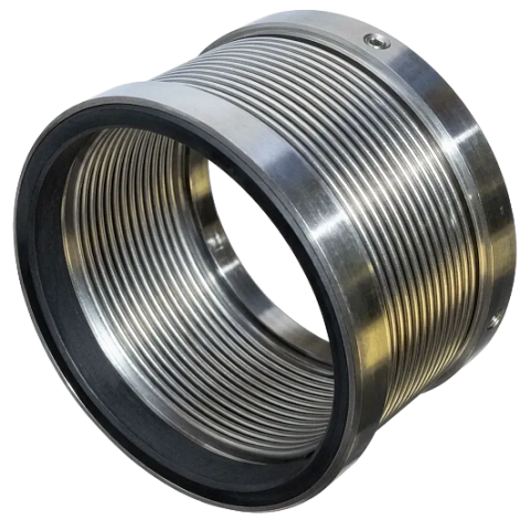 Торцевые уплотнения GL1B (уплотнения валов с формованным металлическим сильфоном)